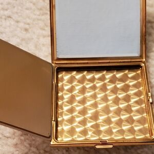 Engraved Lilly Dache Compact Authentic Mirror Vintage Extremely Rare